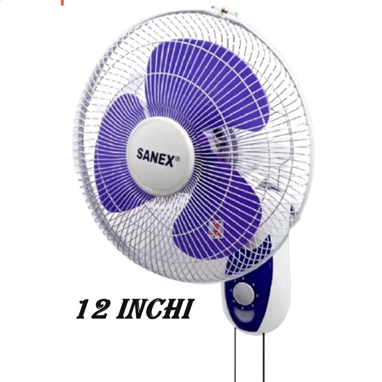 KIPAS ANGIN DINDING SANEX 12 INCHI