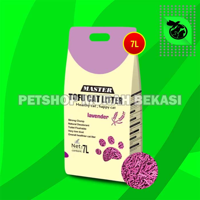 Master Tofu Soya Cat Litter Pasir Gumpal Kucing 7 Litter