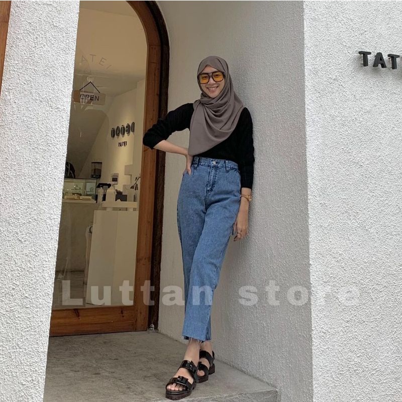 Luttan Baggy Jeans Unfinish