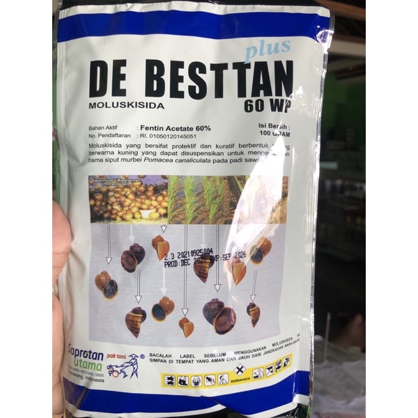 DE BESTTAN OBAT PEMBASMI KEONG SAWAH