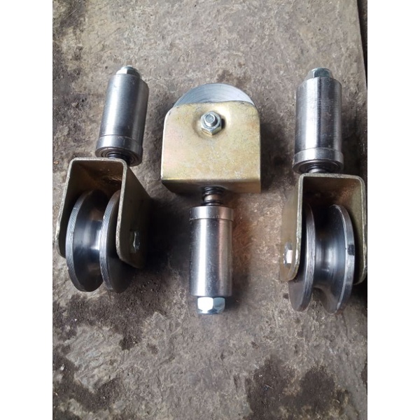 Roda pintu SLiDING AS 8 behel cm muter untuk rel  16mm