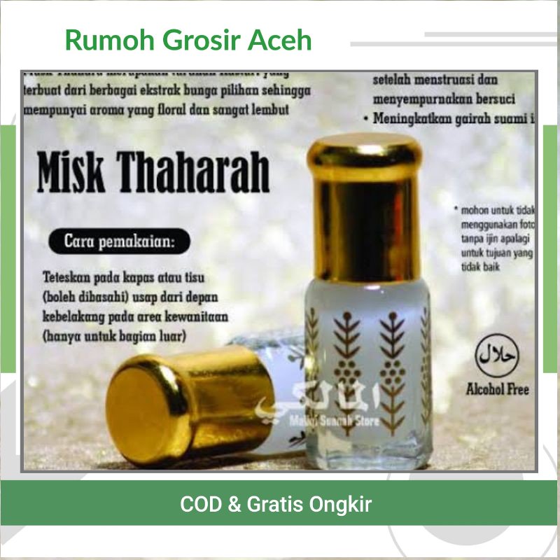 {ACEH} Misk Thaharah | Parfum Bersuci Kewanitaan 100℅ ORIGINAL