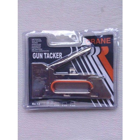 

Staple Staples Steples Gun Tembak Jok Kulit Motor / Gun Tacker 4-6-8Mm