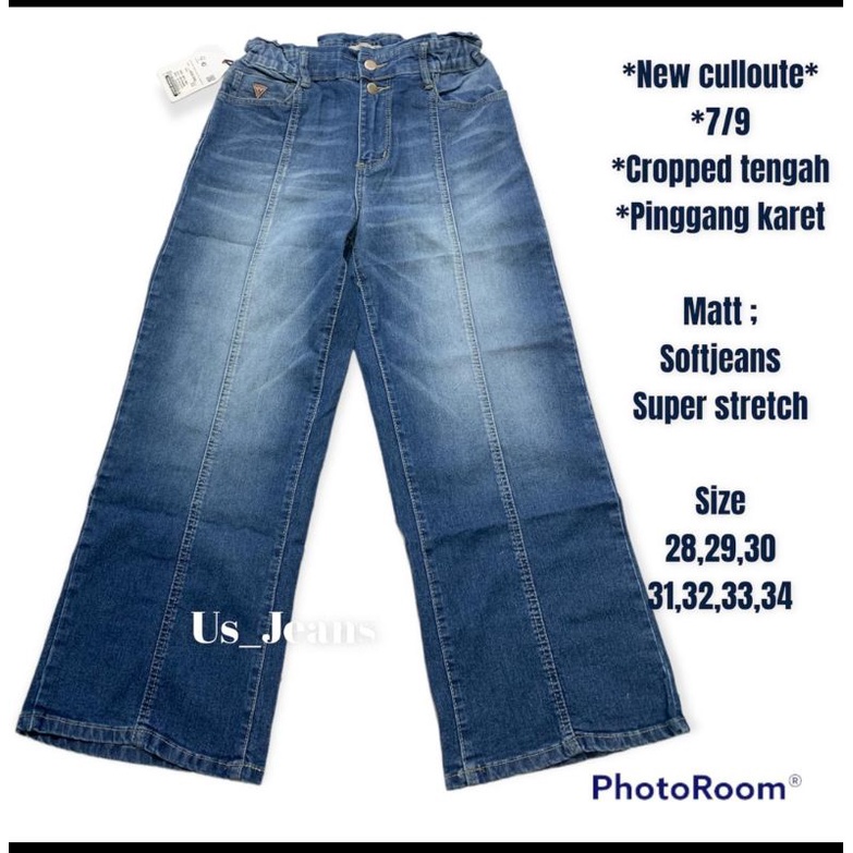 NEW KULOT MISS2000 ORIGINAL/PREMIUM JEANS SUPER DENIM IMPORT SIZE 27-34