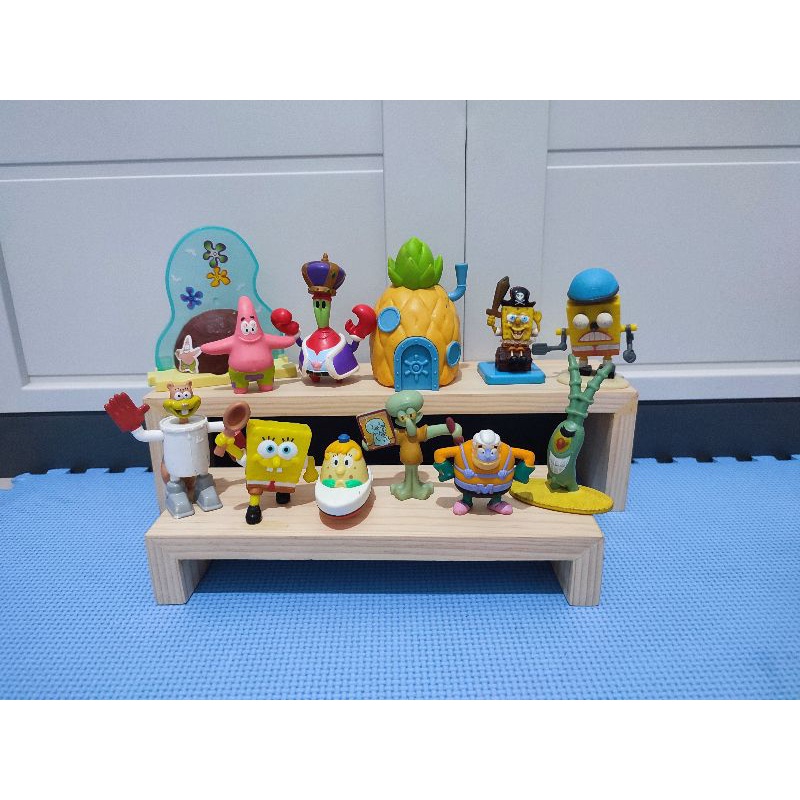 Paket 12 pcs Happy Meal McDonalds Spongebob SquarePants set