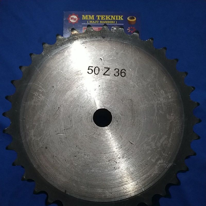 Sprocket RS 50 x 36 T Gear Rantai Single Gir gigi Z 36T RS50 -1 50Z36 50X36T 50-1 tipe B Sproket spr 50-36T 50x1x36T 50-1-36T