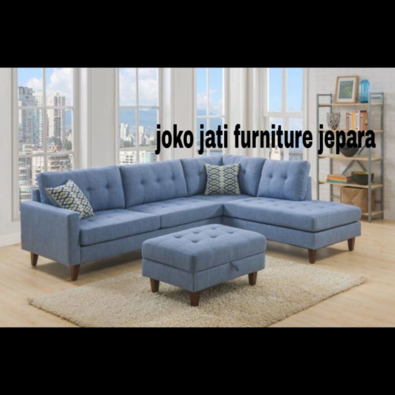 sofa sudut/sofa leter L/sofa minimalis