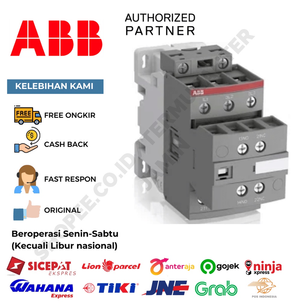 ABB 1SBL297001R1211 AF38-30-11-12 48-130V50/60HZ-DC Contactor