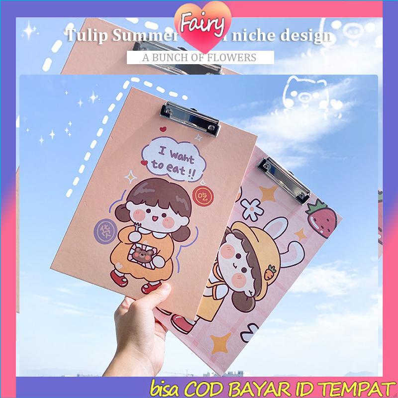 Papan jalan A4 Clipboard With Cover Stationary F