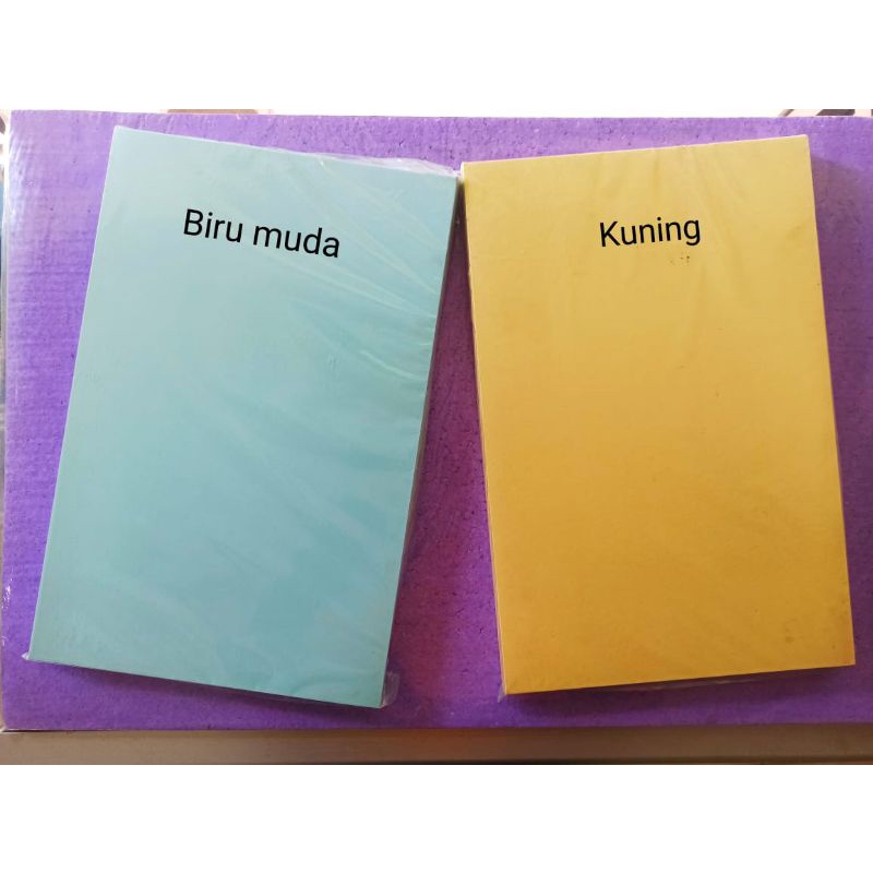 

1 PACK kertas bufalo cover tebal/kertas cover