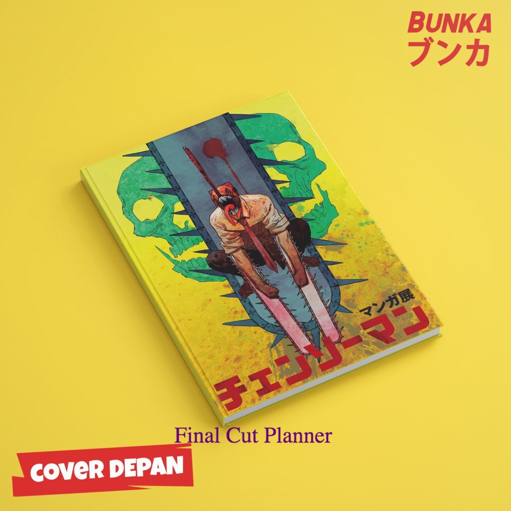 

Notebook Anime Chainsaw Man Denji C Hardcover A5 Buku Tulis Catatan Notes Agenda Planner Jurnal .