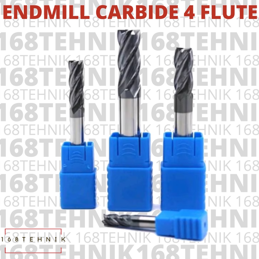 ENDMILL CARBIDE 8MM / END MILL TUNGSTEN CARBIDE / ENDMILL 8 MM CARBIDE 4 FLUTE