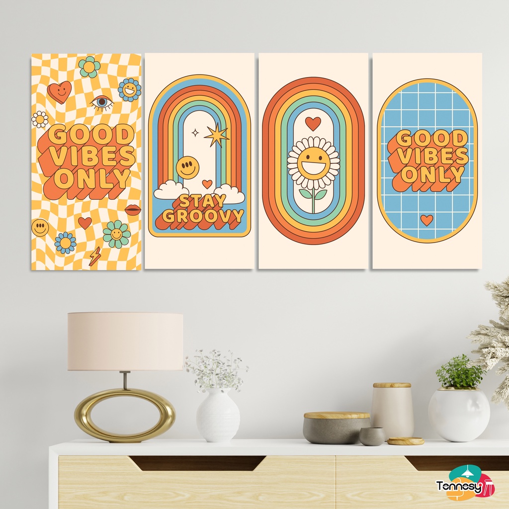 TENNESY HIASAN DINDING QUOTE BOHO 10x20CM WALL DECOR PAJANGAN KAYU POSTER DEKORASI DINDING RUMAH KAMAR TIDUR