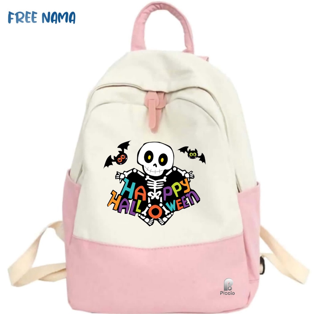 TAS SEKOLAH ANAK MOTIF HAPPY HALLOWEEN UNISEX