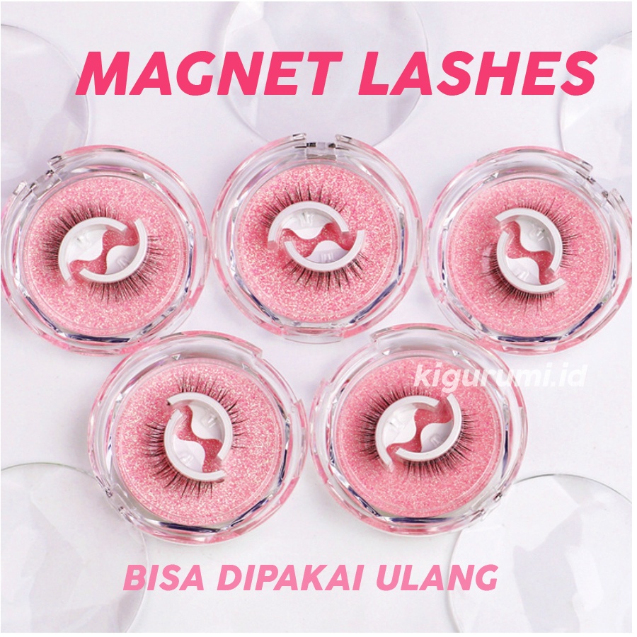 Bulu Mata Magnet Lashes 3D  Eye Lash Palsu Eyelash Extention Tanpa Lem XX085