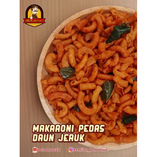 

MAKRONI Bantet Pedas Daun Jeruk (250 gr)