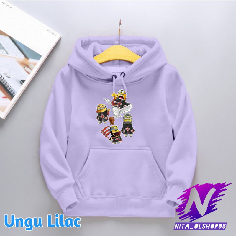 hoodie anak minions karakter akatsuki