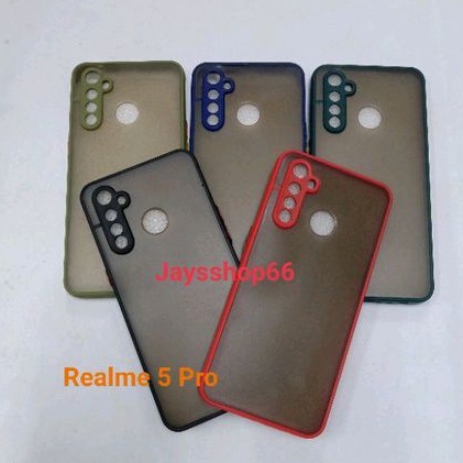 Case Dove My Choice For Realme 5 Pro { Pelindung Kamera }