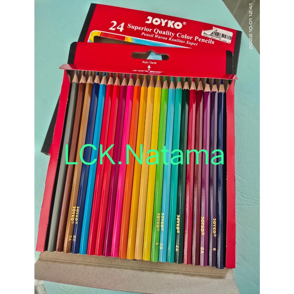 

JOYKO Color Pencils CP-24PB 24 warna