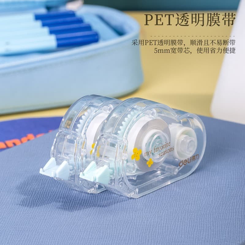 Jual [FS] Correction Tape Transparent Estetik Muji Style / Tip Ex Roll