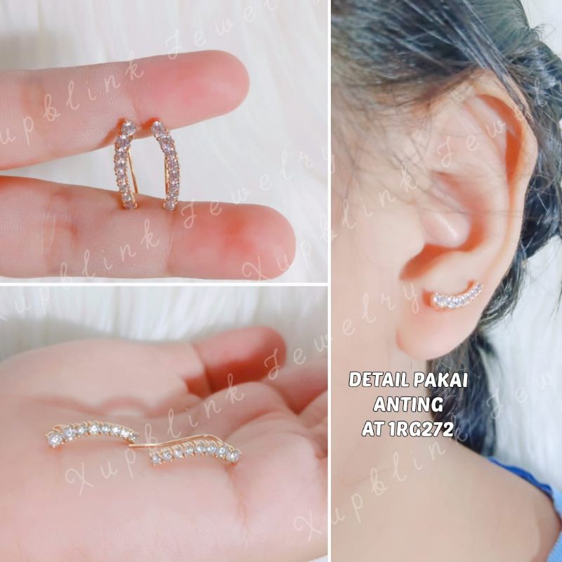 Anting Wanita Titanium Anti Karat Anting Wanita Terlaris