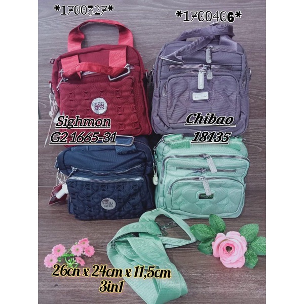 Tas Ori Murah || Ransel ORI SIGHMON G2 1665-31 ||Ransel IMPORT Murah || Ransel CHIBAO 18135