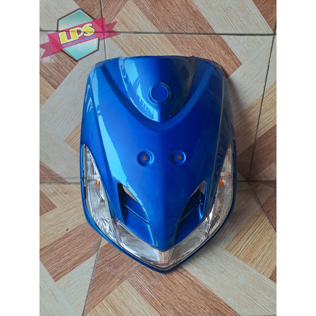 Cover Body Depan Mio Smile &amp; SEN Lampu Senyum Warna Biru Termurah