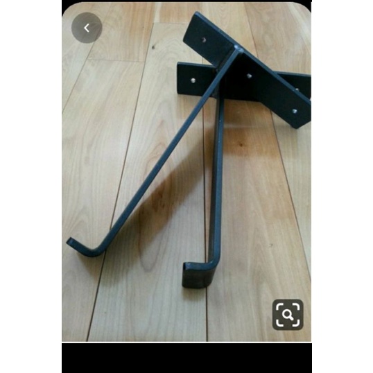 siku papan rak besi ambalan dinding bracketbesi plat 2mm. 3x20x15