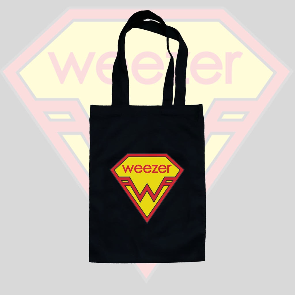 TOTE BAG HITAM - WEEZER