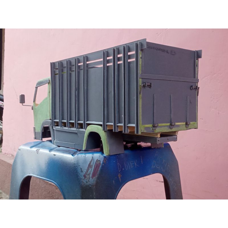 bak miniatur truk skala 16