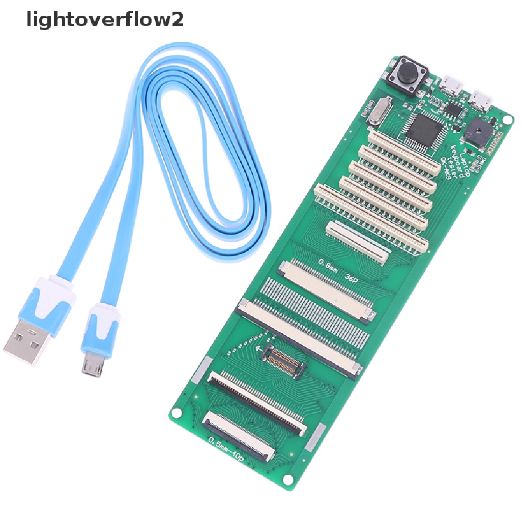 (lightoverflow2) Ak9 Alat Tester Tesg Keyboard Laptop Dengan Kabel USB (ID)