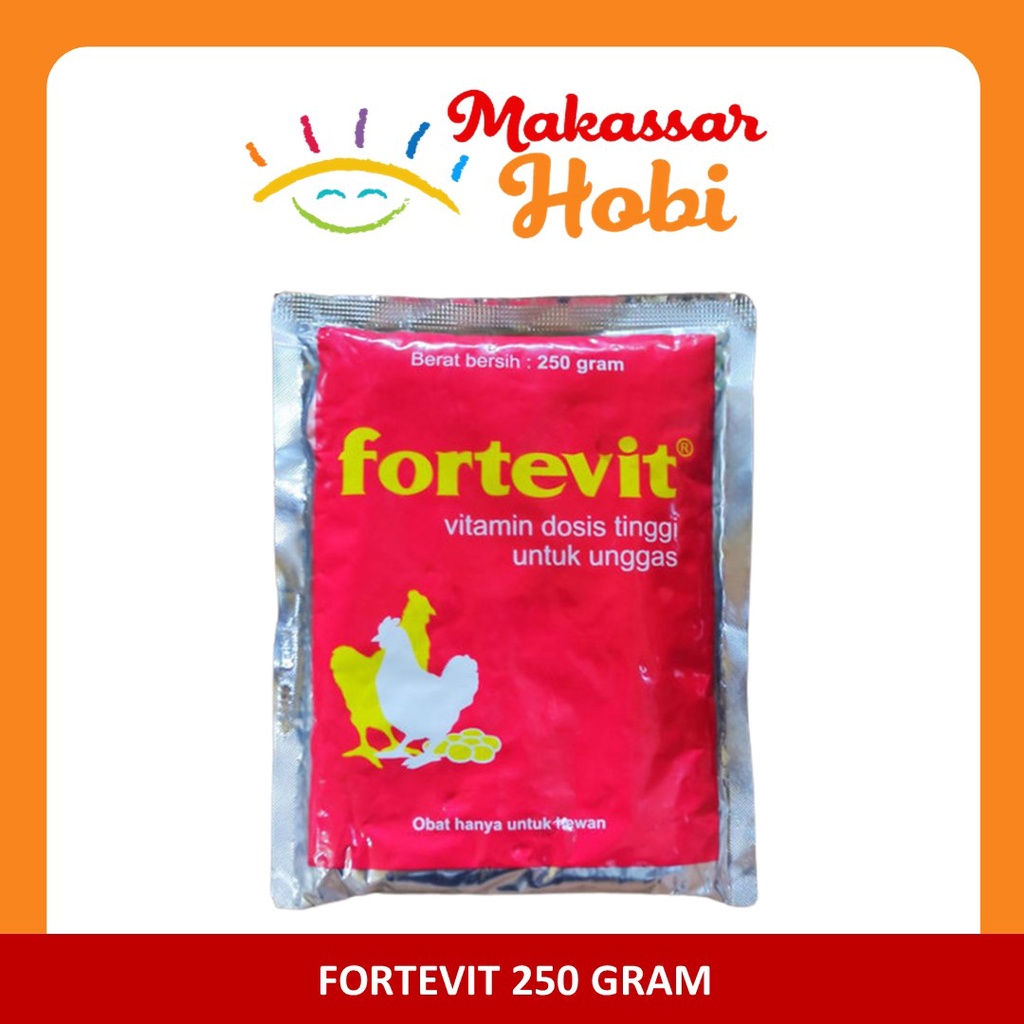 Medion Fortevit 250 gram Vitamin Ayam Dosis Tinggi Obat untuk Unggas
