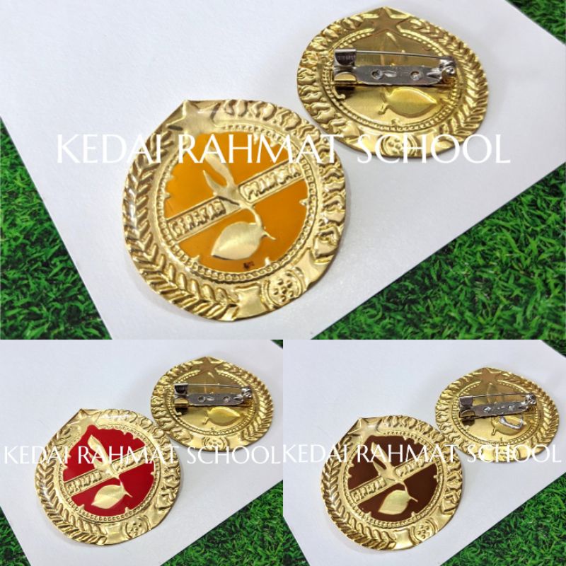 Tanda Topi Tatop Emblem Putri Pramuka Penggalang Penegak Pandega Timbul Lapis Resin