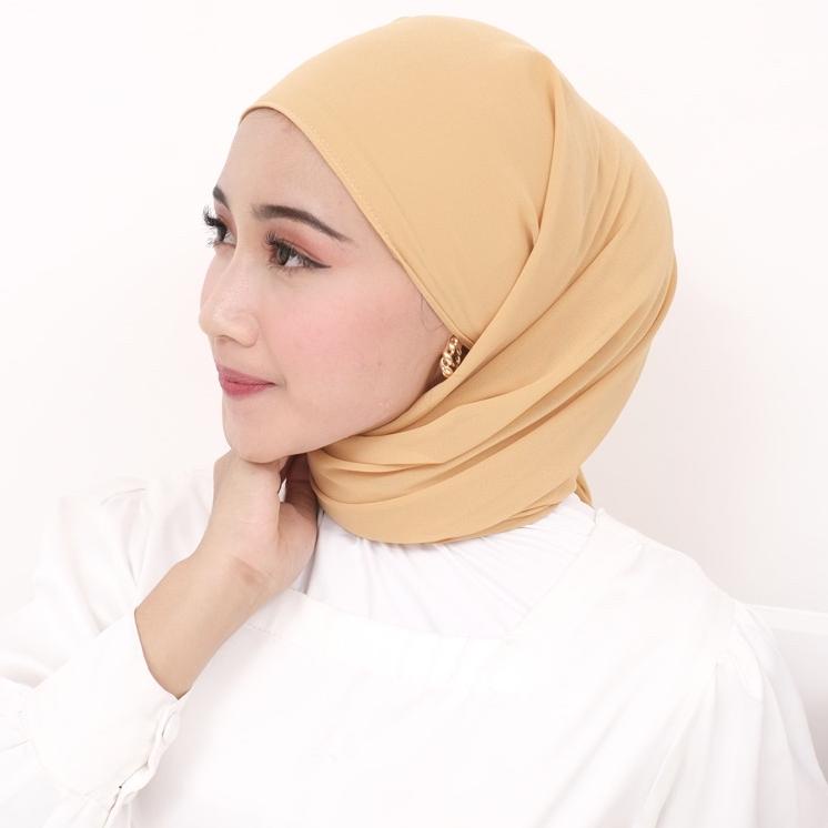 READY STOCK Pashmina 2in1 Inner Ceruty Babydoll Premium Bisa Bolak Balik Pashmina Plus Inner @ 872