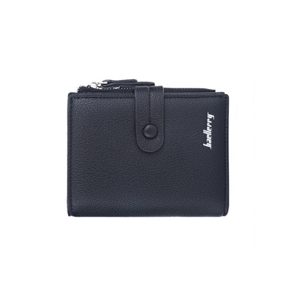 DOMPET LIPAT WANITA IMPORT BAELLERRY KULIT HITAM JETSA MINI KARTU RESLETING UANG WA596B5 KOIN BRANDED REMAJA KEKINIAN PREMIUM KECIL LUCU SIMPLE BATAM CEWEK MURAH