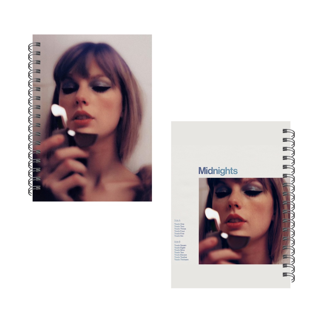 

Notebook Spiral Taylor Swift Midnights