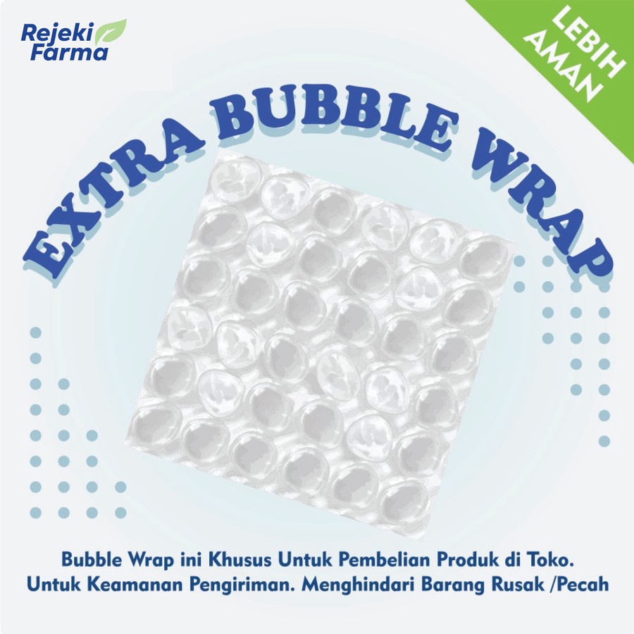 

Extra Bubble Wrap Packing / BubbleWrap Tebal / Plastik Gelembung Putih