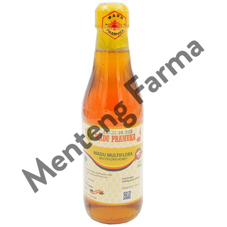 Madu Pramuka Multiflora 350 mL - Madu Alami dari berbagai Nectar Flora