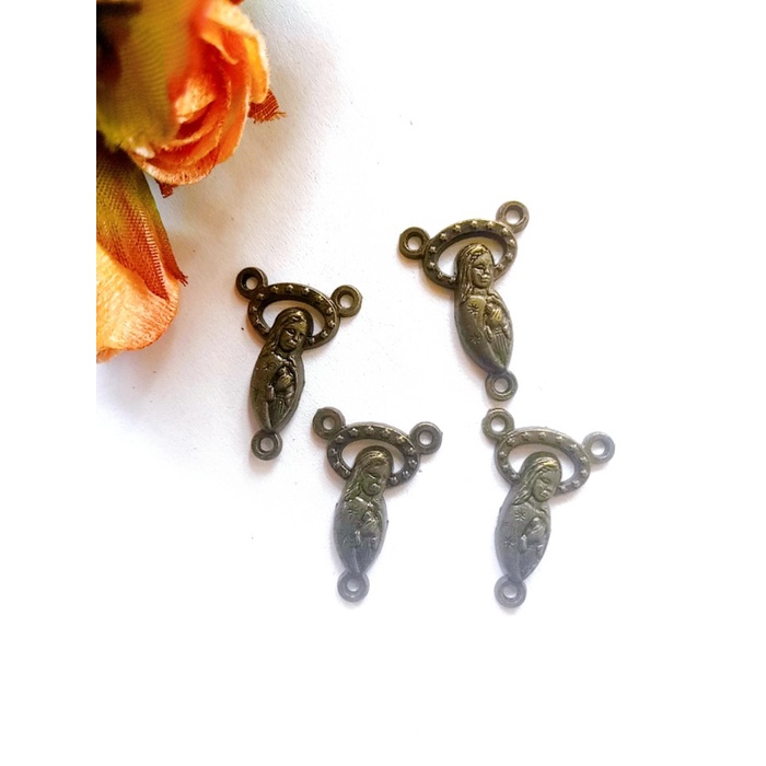 Charm liontin variasi kalung gelang anting motif bunda maria ver.1