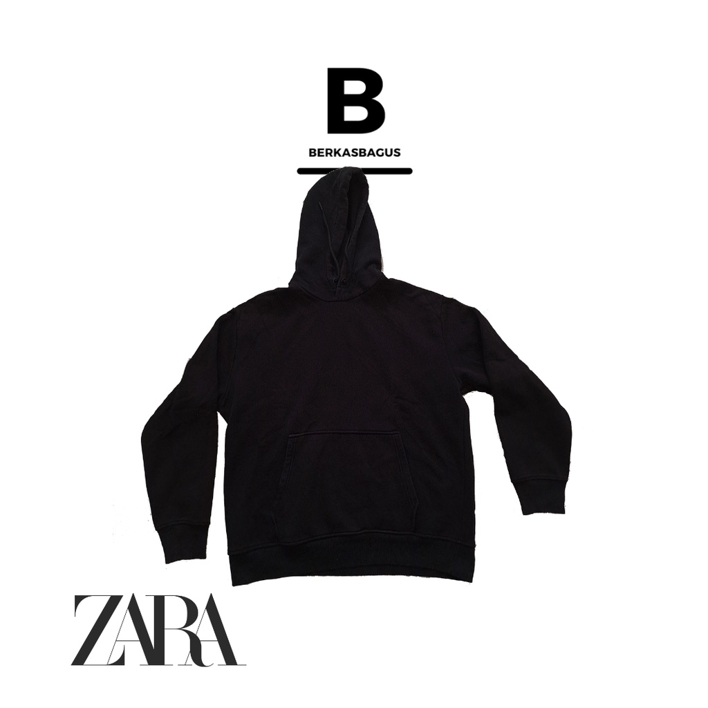 Zara hoodie black