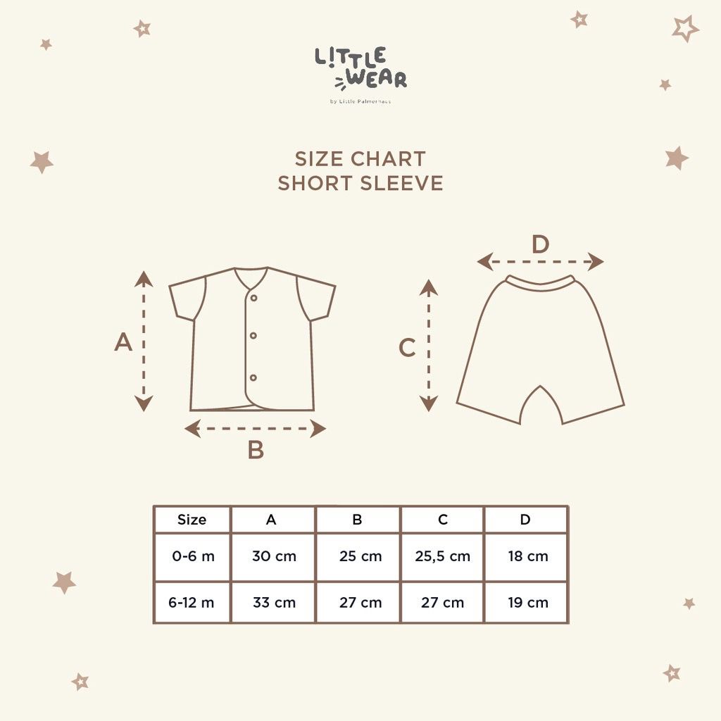 LITTLE PALMERHAUS SLEEVES LITTLE WEAR / PIYAMA / SETELAN BAYI
