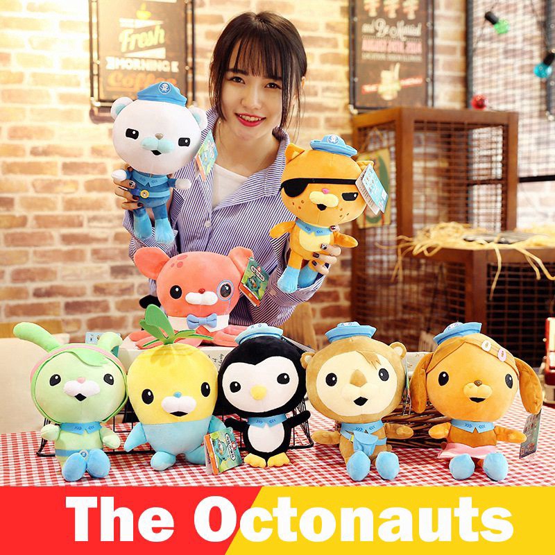 New Mainan Boneka Cute Octonauts Stuffed PlushAsli Untuk Hadiah Ulang Tahun Anak Gift