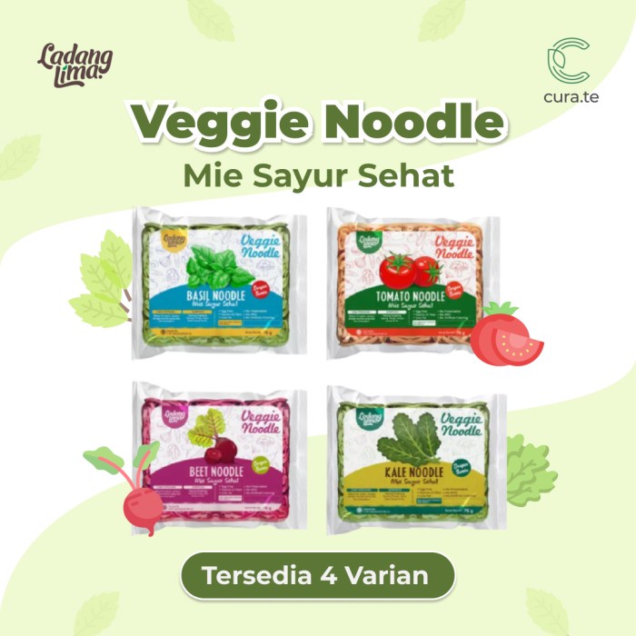 

SALE LADANG LIMA VEGGIE NOODLE ORGANIK | MIE INSTAN SAYUR ORGANIC TOMAT - NEW BEET