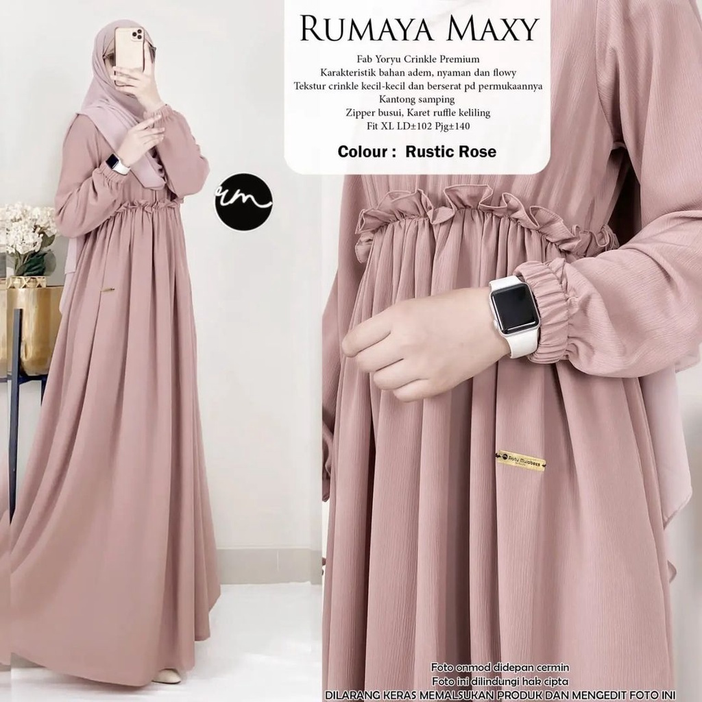 Murah Gamis dress muslim terbaru SYAFIRA Elegan