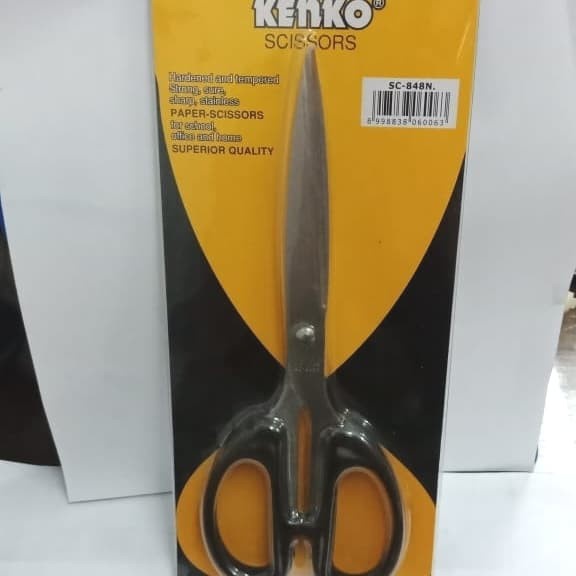

Hemat Gunting Kenko Ukuran Besar Sc-848N / Kertas Scissors Plastik Hemat