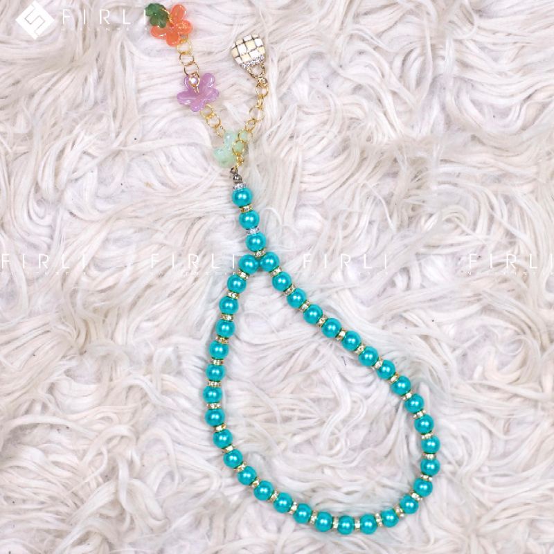 tasbih mutiara 33 butir kemas plastik kaca