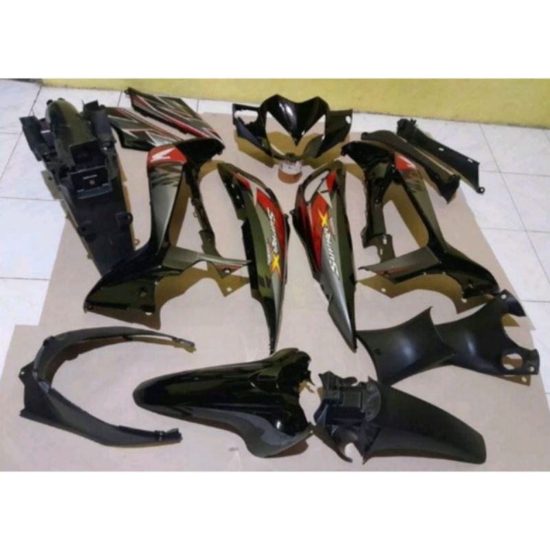 cover body supra x 125 new 2007 2008 2012