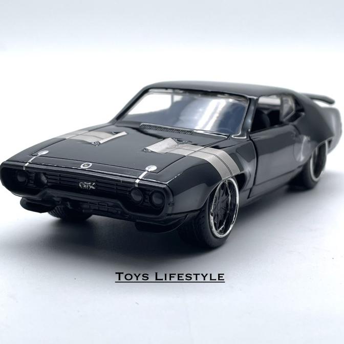 Mobil Jada Diecast Fast & Furious Ff Dom'S Plymouth Gtx By Eastern