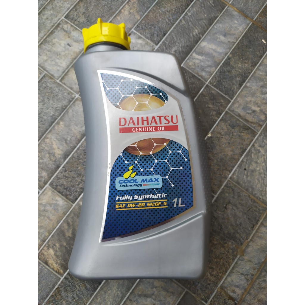 Oli DGO Daihatsu Genuine Oil 0W-20 1 Liter Original