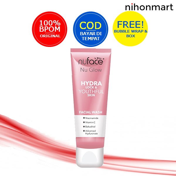 Nuface Nu Glow Hydra Lock & Youthful Facial Wash 80g